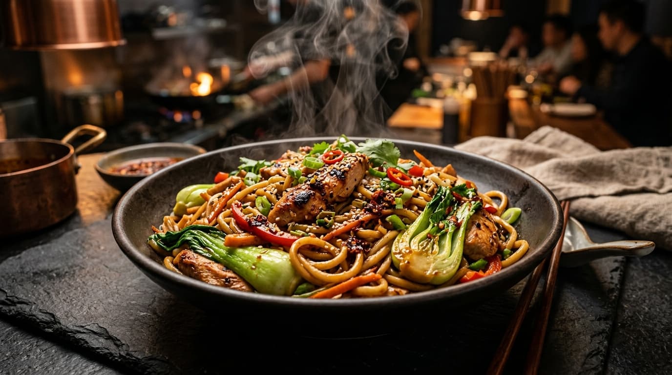 Firecracker Beef & Wok Noodles